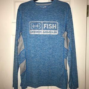 Under Armour long sleeve fish shirt